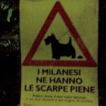 i milanesi ne hanno le scarpe piene