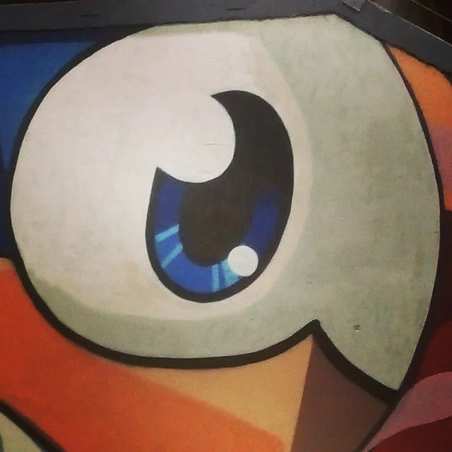 occhio! pao navigli graffiti from Instagram Polodegoma