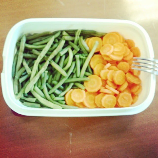 lauto pranzo verdure al vapore microonde santo subito from Instagram Polodegoma