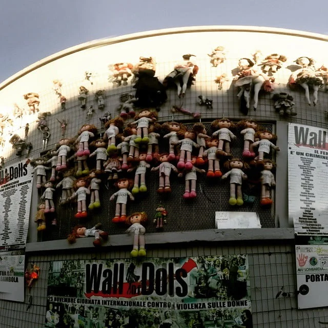 Peraltro ero lΓ¬ anche io oggi @edmondo_dantes noviolence dolls femminicidio Milano 25novembre walldolls