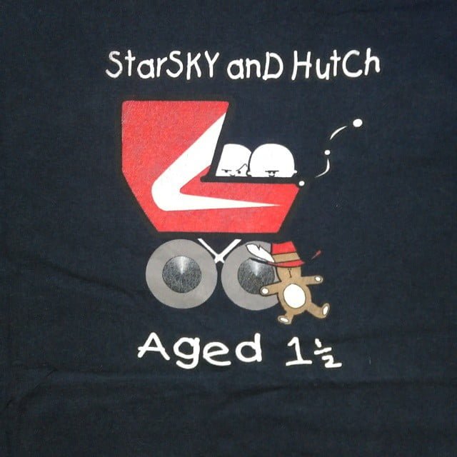 day023 Starsky and hutch aged 1.5 years with Huggy Bear and the unique fordgrantorino 1tshirtaday unamagliettaalgiorno onetshirtaday maglietta tshirt tshirts maglietta magliette unafotoalgiorno love instagood