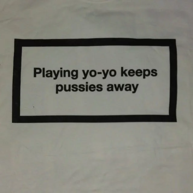 day026 playing yoyo keeps pussies away sad sadbuttrue 1tshirtaday unamagliettaalgiorno onetshirtaday maglietta tshirt tshirts maglietta magliette unafotoalgiorno love instagood photooftheday beautiful instadaily instalike bestoftheday