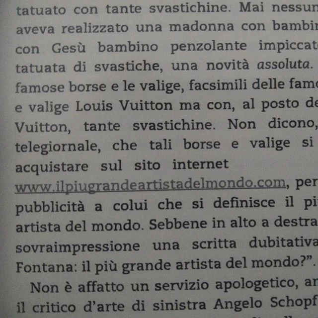 scrivi un libro.Te lo pubblica Mondadori.Esce l& 039;edizione in ebook.Nelle prime pagine scrivi il sito internet del protagonista e metti il link addirittura cliccabile da kindle…E NON REGISTRI IL DOMINIO?Ok, lo prendo io per spregio.Ora mi rimetto a leggere. ilpiugrandeartistadelmondo ilpiugrandeartistadelmondodopoadolfhitler massimilianoparente maxfontanahttp://www.ilpiugrandeartistadelmondo.comhttp://www.amazon.it/grande-artista-mondo-Adolf-Hitler/dp/880463443X from Instagram Polodegoma