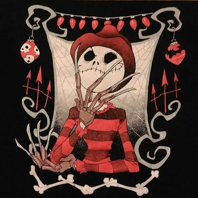 day100 nightmarebeforechristmas nightmare jackskellington timburton freddykrueger 1tshirtaday unamagliettaalgiorno onetshirtaday maglietta tshirt tshirts magliette unafotoalgiorno nofilter noiron iononstiro esivede