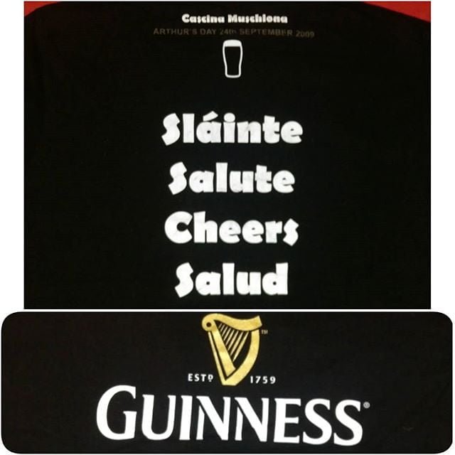 day122 muschiona cascinamuschiona guinness salute cheers sainte salud 1tshirtaday unamagliettaalgiorno onetshirtaday maglietta tshirt tshirts magliette unafotoalgiorno nofilter noiron iononstiro esivede