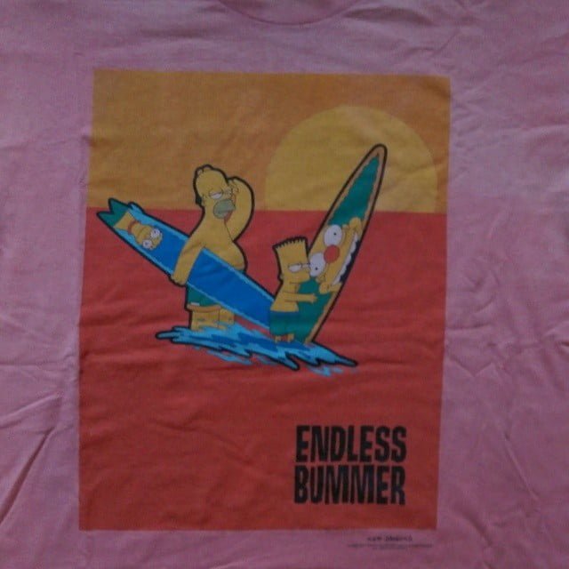 day052 simpsons beachboys endless summer pink pinkismynewobsession 1tshirtaday unamagliettaalgiorno onetshirtaday maglietta tshirt tshirts magliette unafotoalgiorno nofilter