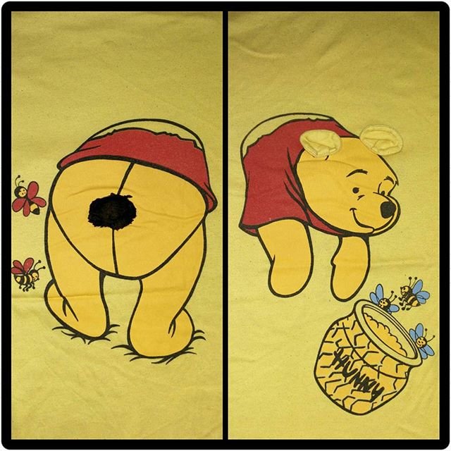 day163 winniethepooh bear budapest honey front back 1tshirtaday unamagliettaalgiorno onetshirtaday maglietta tshirt tshirts magliette unafotoalgiorno nofilter noiron iononstiro esivede