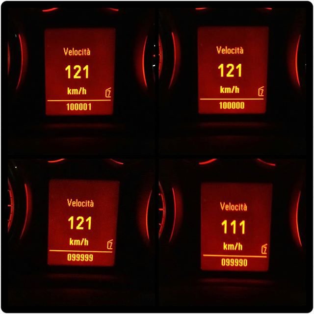 ossessivo palindrome palindromo numbers numeri traguardi serie series unafotoalgiorno nofilte opel astra from Instagram Polodegoma