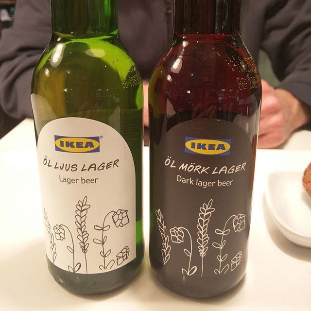 Che, vai all& 039; ikea e non prendi la loro birra? beer dark light