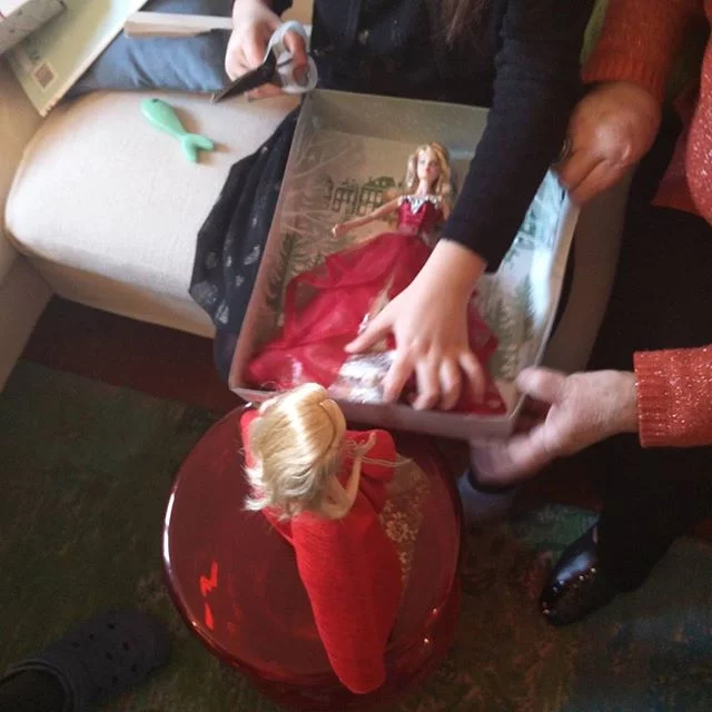 nonna, nipote e barbie magia delle feste 2015 e 2014… Chiederle a me no? from Instagram Polodegoma