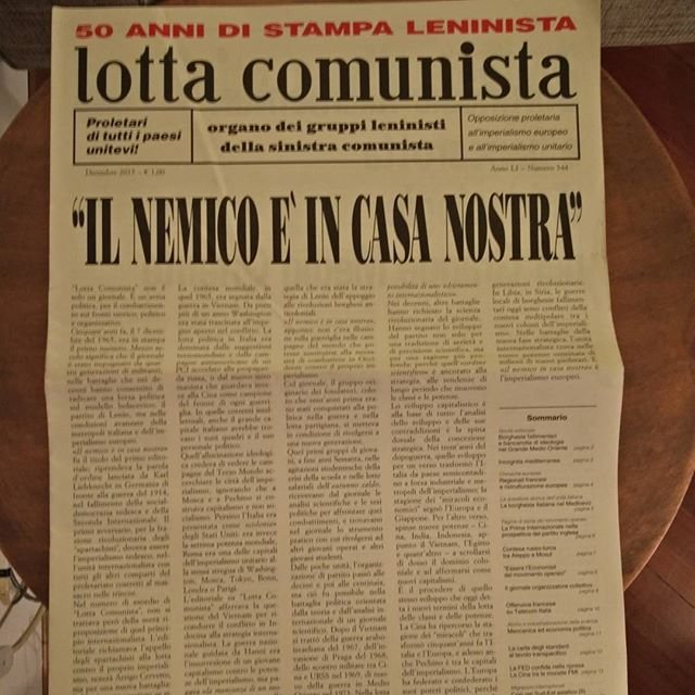 esiste ancora lotta comunista lottacomunista from Instagram Polodegoma