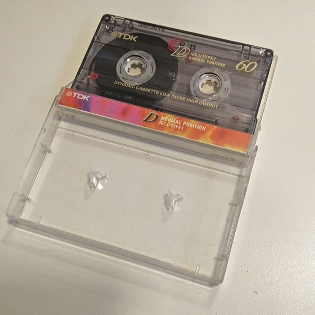 vintage in spazio900 cassette musicassette tdk 60minutes from Instagram Polodegoma