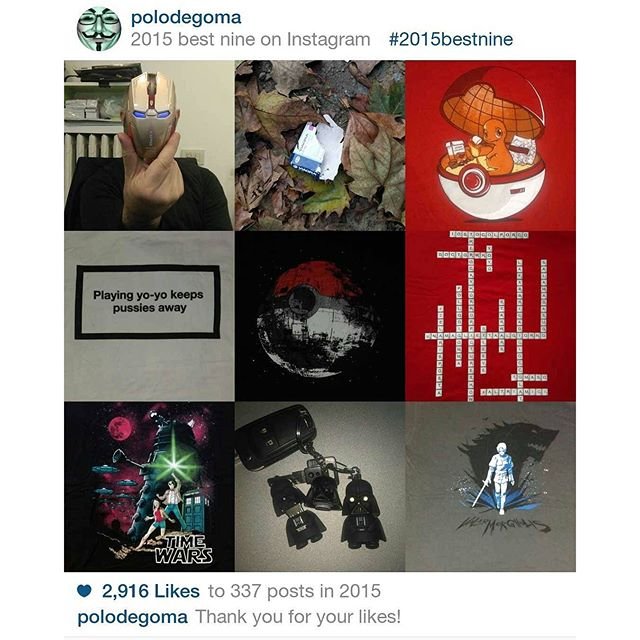 sononerd imanerd instagram 2015bestnineinstagram 2015bestnine from Instagram Polodegoma