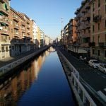 domenica mattina navigli Milano gennaio spettacolo!