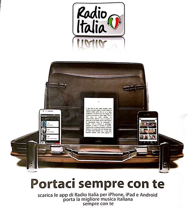 Ok era su Focus di qualche anno fa ma… Cara radioItalia se scrivi per iphone iPad Android non puoi mettere la foto di un kindle