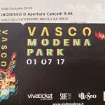 Waitingfor Vasco modenapark 2017 tickets
