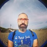 mare Lazio fisheye spiaggia sand friends stobene