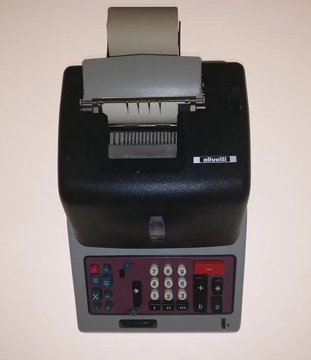 divisumma 24 Natale cappellaro 1956 Olivetti adrianoolivetti