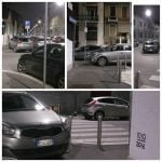 No, non sono le stesse foto dell&039;altra sera, è solo lo stesso &034;simpatico&034; parcheggiatore, solo che stavolta è venuto con un amico che ha parcheggiato sull&039;altro Angolo…milaneseimbruttito parcheggiosulmarciapiede parcheggimilanesi perchèiosonoioevoinonsieteuncazzo @cittadimilano