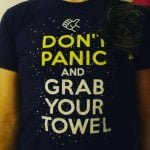 happy towelday  towelday2018 towel day douglasadams the hitchhiker&039;s guide to galaxy thehitchhikersguidetothegalaxy