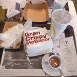Prepariamoci per l&039;america mcdonalds hamburger bacon