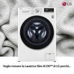 Voglio ricevere la lavatrice slim AI DD di lg perché starebbe benissimo a casa mia :)#LGAIDDSlim  LG Italia