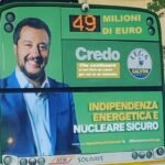 Pubblicità di Salvini sull'autobus 49…#salvini #lega #49 #milioni #di #euro #49milionidieuro #flattax #politica #elezioni #elezioni2022